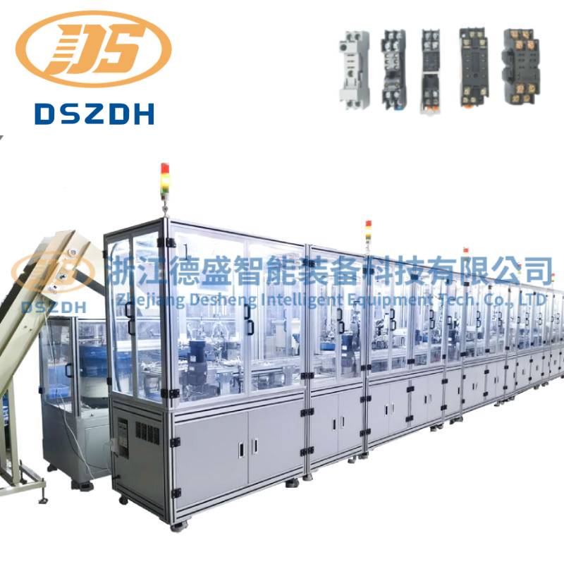 Automatyczna linia produkcyjna gniazd przekaźnikowych